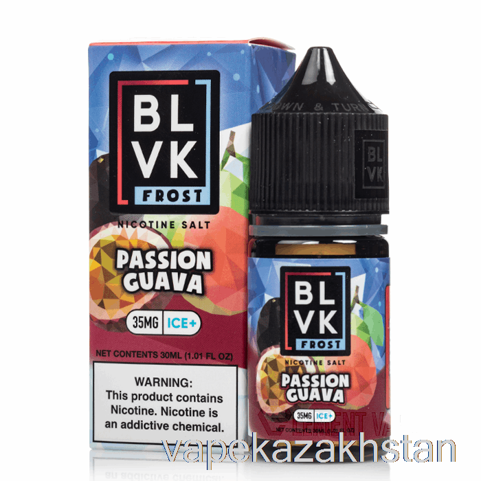 Vape Disposable Passion Guava - BLVK Frost Salts - 30mL 50mg